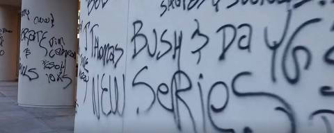 Loja de Kim Kardashian é vandalizada